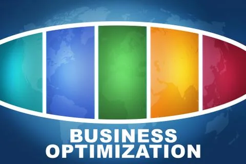 Business Optimization Illustrazione stock