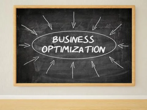 Business Optimization Illustrazione stock