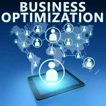 Business Optimization Illustrazione stock