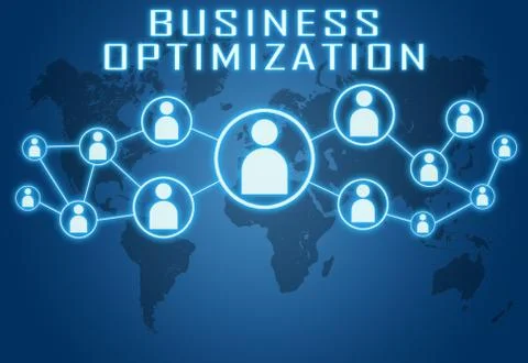 Business Optimization Illustrazione stock