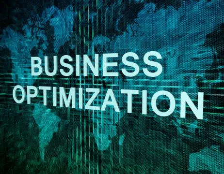 Business Optimization Illustrazione stock