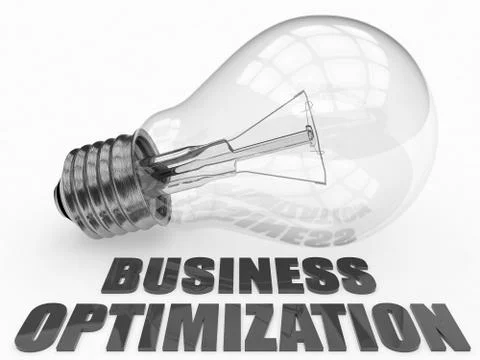 Business Optimization Illustrazione stock
