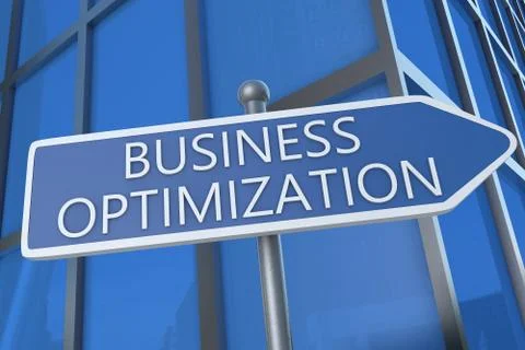 Business Optimization 스톡 일러스트