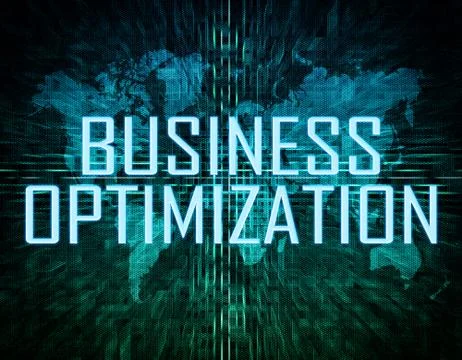 Business Optimization Illustrazione stock