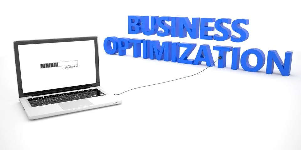 Business Optimization Illustrazione stock