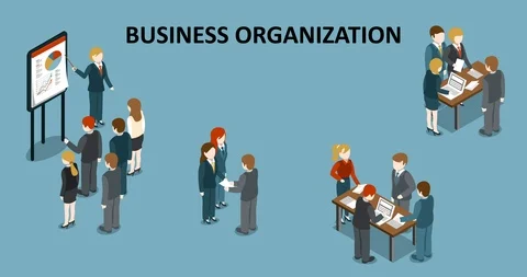 Business Organization Stock Footage 107607006