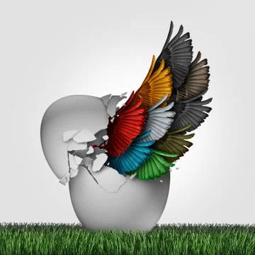 Business Organization Start Illustrazione stock