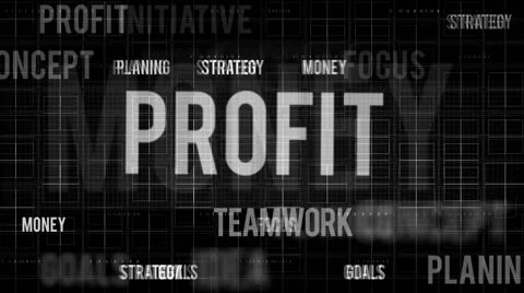 Business oriented words Stock Footage 59854603