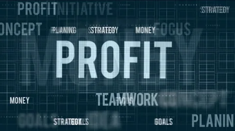 Business oriented words Stock Footage 59854665