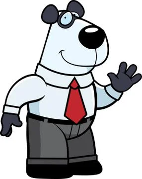 Business Panda Stock Illustration