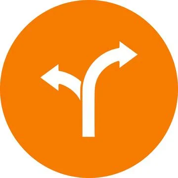 Business Path icon vector image. Illustrazione stock