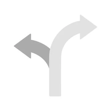 Business Path icon vector image. Stock Illustration