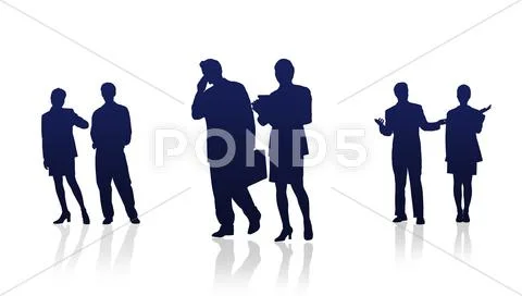 Business people Stock Illustration