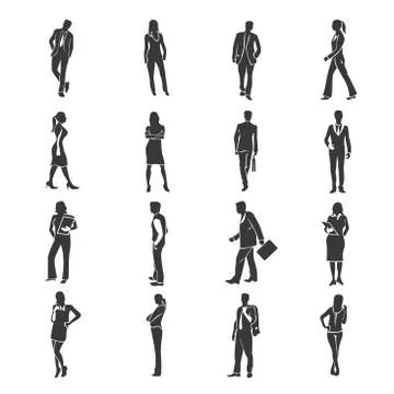 Business people Stock Illustration