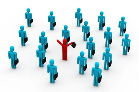 Business people Stock Illustration