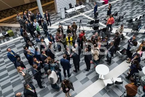 Business people meeting at Startup Village Stock Photos