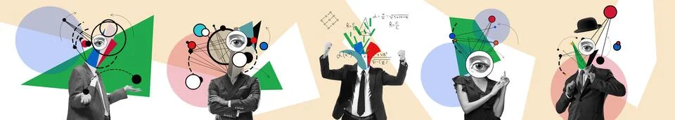 Business people, project managers developing creative and innovative approaches Stock Photos