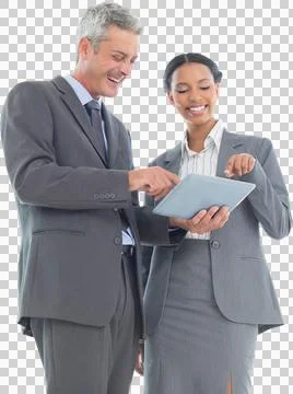 Business people using tablet computer Stock Photos