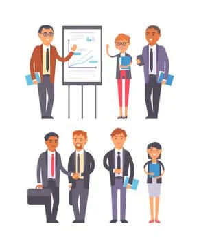 Business people vector Stock Illustration