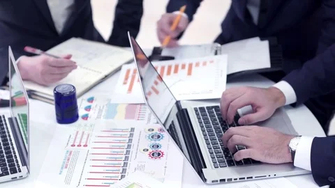 Business people work Stock Footage 82410352