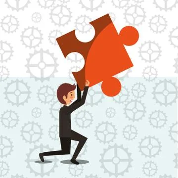 Business people work 스톡 일러스트
