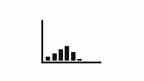 Business Performance Analytics Animation with Rising KPI Statistics Stock Footage 337011723