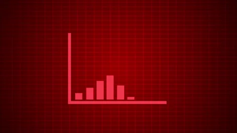 Business Performance Analytics Animation with Rising KPI Statistics Stock Footage 337011732