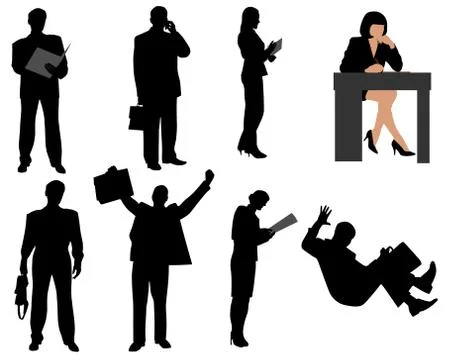 Business persons Stock Illustration