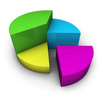 Business Pie Chart Stock Illustration