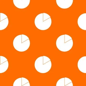 Business pie chart pattern seamless Illustrazione stock