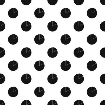 Business pie chart pattern vector 스톡 일러스트