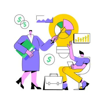 Business plan abstract concept vector illustration. Stock Illustration