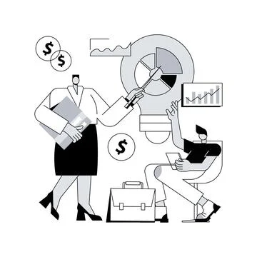 Business plan abstract concept vector illustration. Stock Illustration