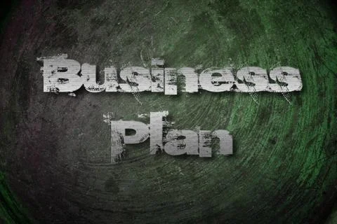 Business plan concept Stock Illustration
