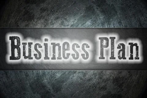 Business plan concept Stock Illustration