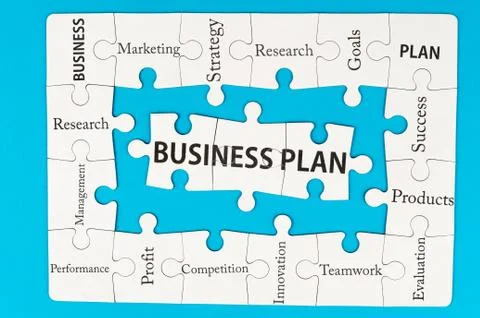 Business plan concept Stock Photos