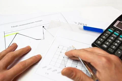 Business plan for his project 스톡 사진