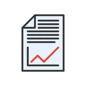 Business Plan Icon Stock Illustration
