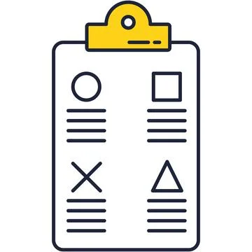 Business plan icon vector tactic strategy planning Stock Illustration