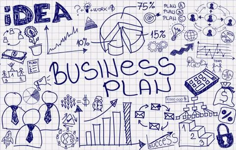 Business plan idea Stock Photos