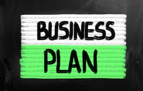 Business plan Stock Illustration