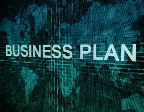 Business plan Illustrazione stock
