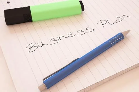 Business Plan Stock Illustration