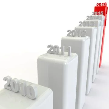Business plan for the new 2016 Stock Illustration