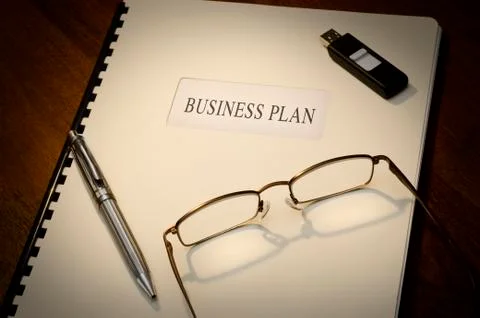 Business plan Foto stock