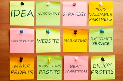 Business plan Stock Photos
