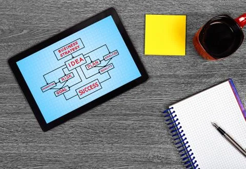 Business plan Foto stock