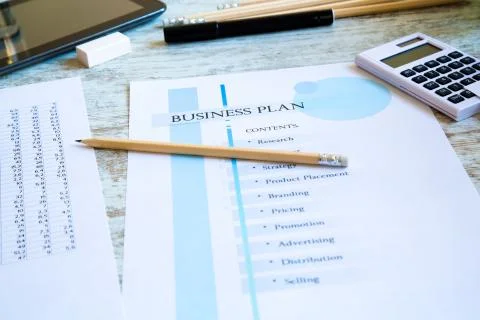Business Plan Stock Photos