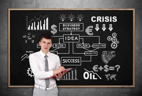 Business plan Foto stock