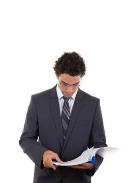 Business plan template Stock Photos